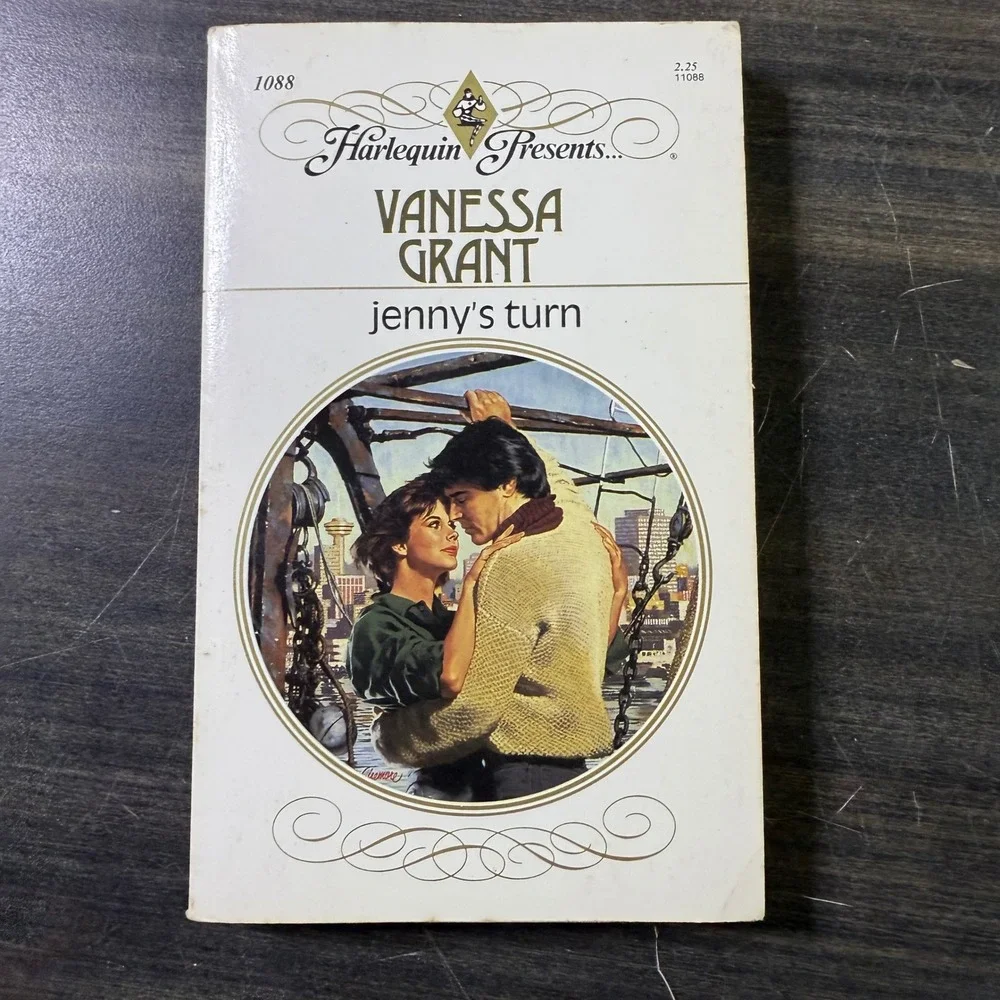 Harlequin Presents Vanessa Grant Jennys Turn‎ Romance Novel Book 11088
